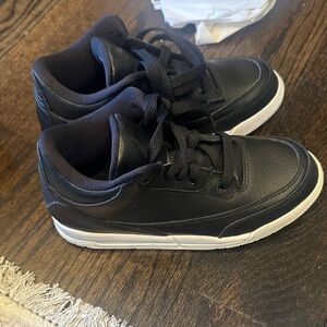 Jordan Black and White Sneakers
